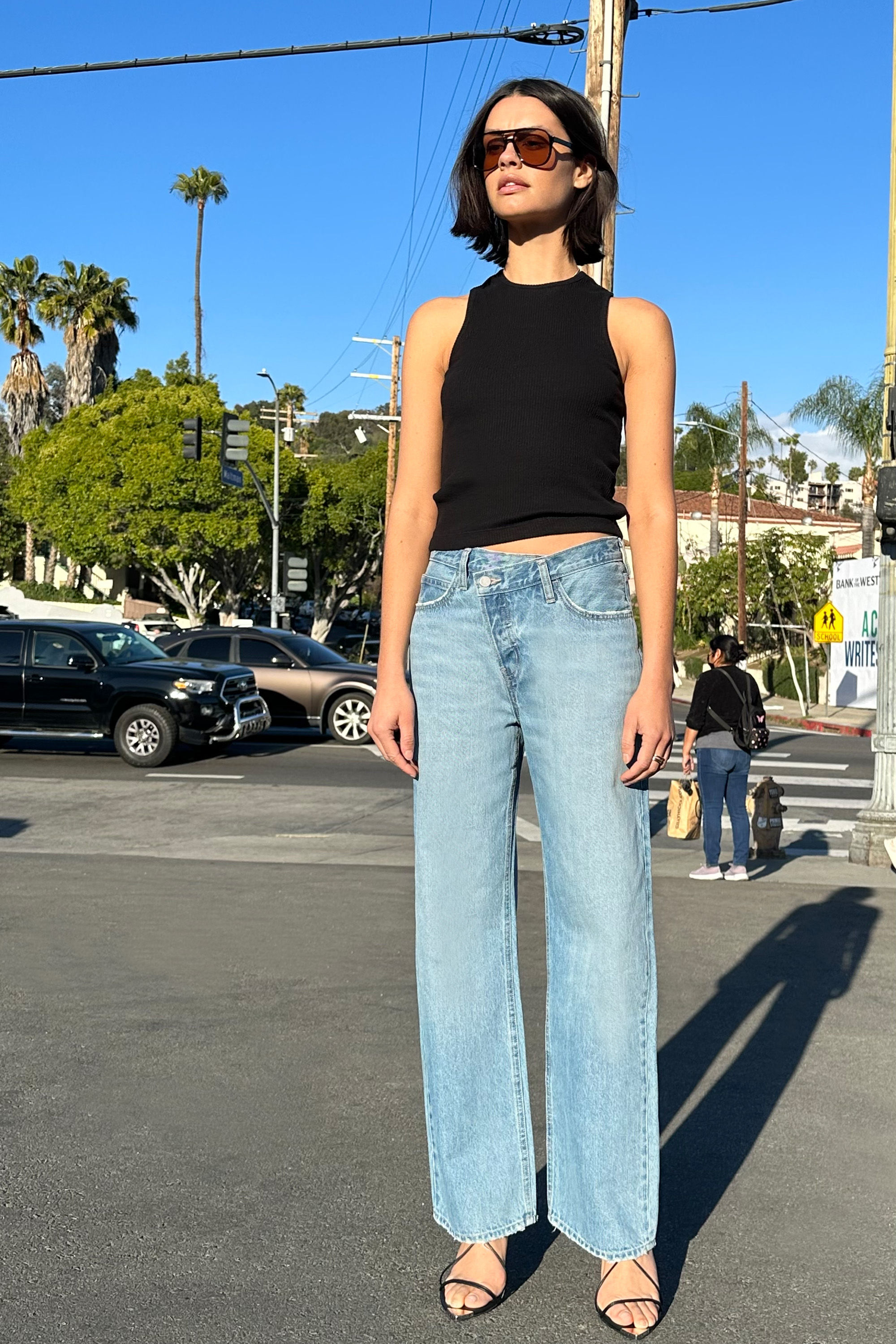 Elevate Your Style with KDF High Waisted Bell Bottom Jeans:A