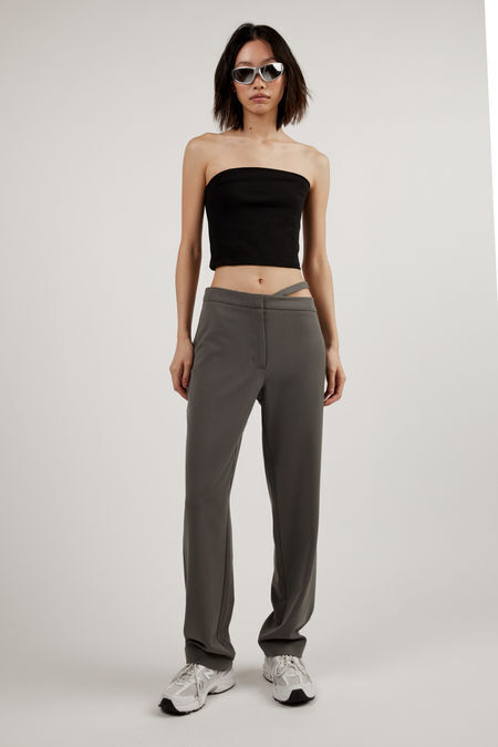 Asymmetric Waist Pant