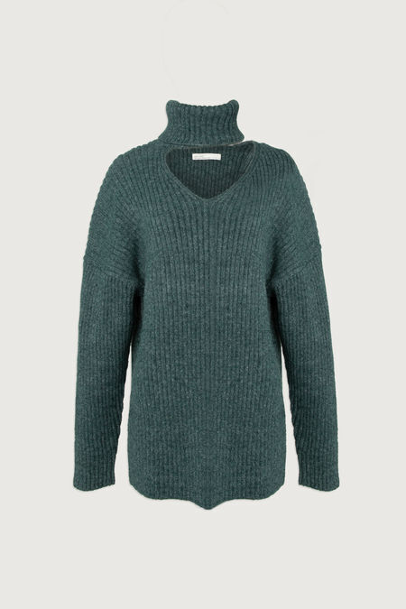 Oversized Turtleneck Sweater | OAK + FORT