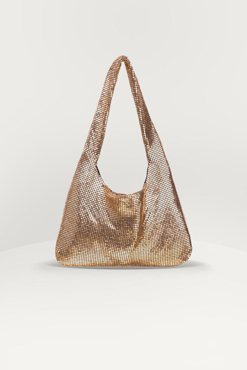 Metal Knit Shoulder Bag | OAK + FORT