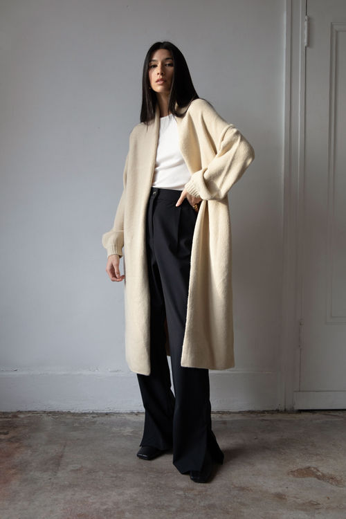 Rae Mode Butter Long Sleeve Cardigan With Side Slits – Brenda Kay Design
