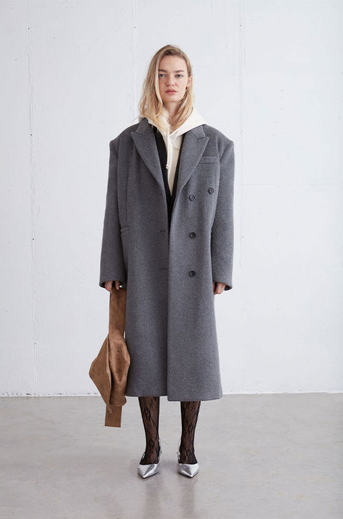 cos oversized rounded wool coat｜TikTok Search