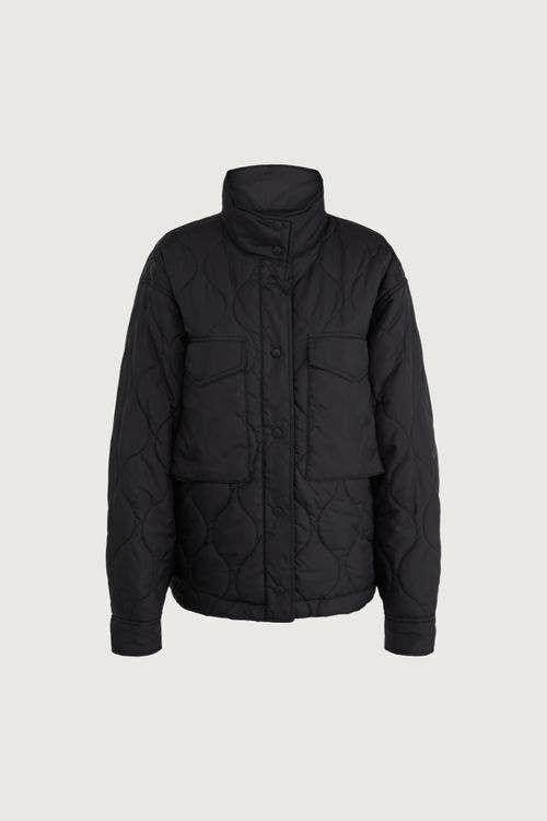 Quilted Puffer Shacket | OAK + FORT