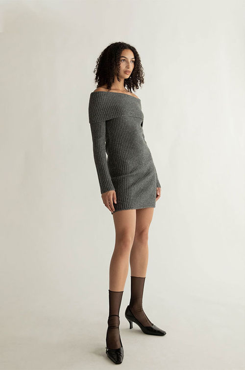 Ribbed Knit Dress from Zara on 21 Buttons