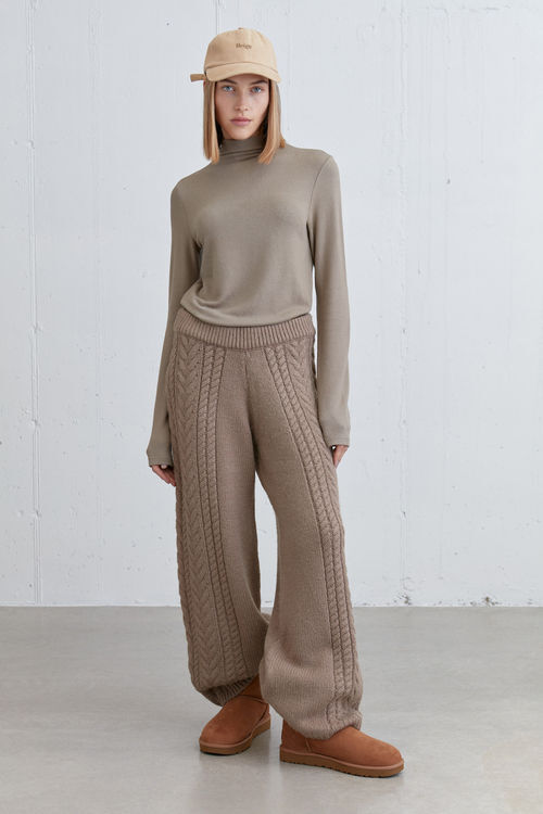 Trisica - Cable Knit Pants