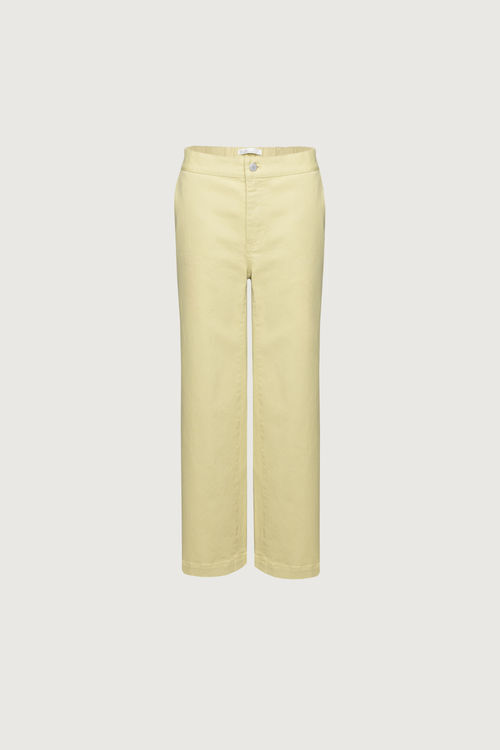 Quince Cropped Wide-Leg Chino Pants - ShopStyle