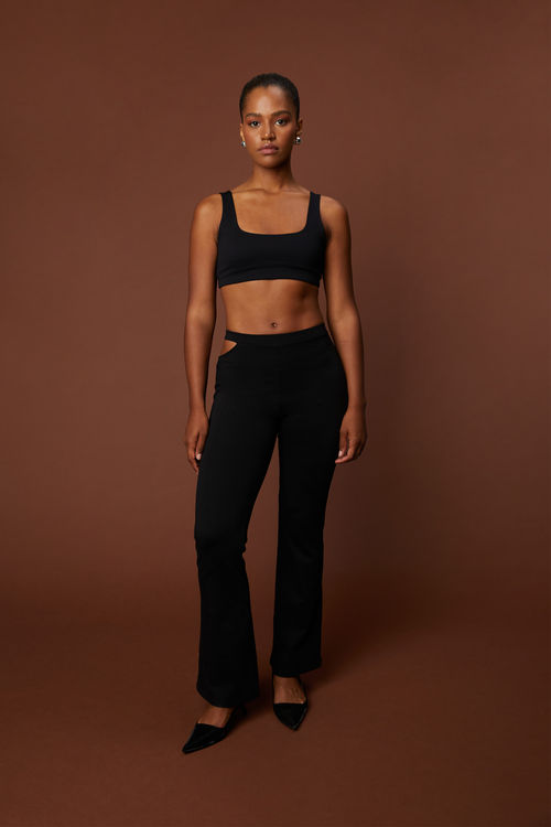 Side Cut-out Pants | OAK + FORT