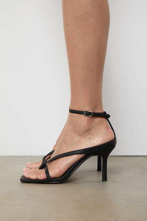 Buy online Women Solid Black Ankle Strap Wedge Heel Sandal from heels for  Women by Xe Looks for ₹799 at 66% off | 2023 Limeroad.com