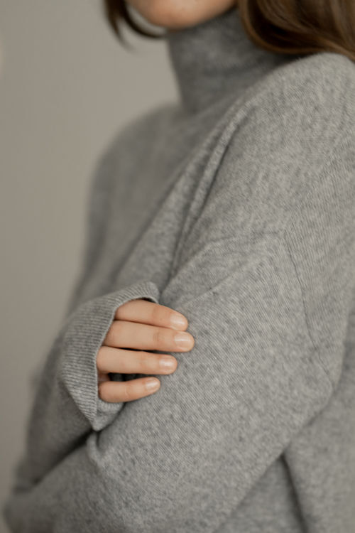  Dark Gray Turtleneck Sweaters