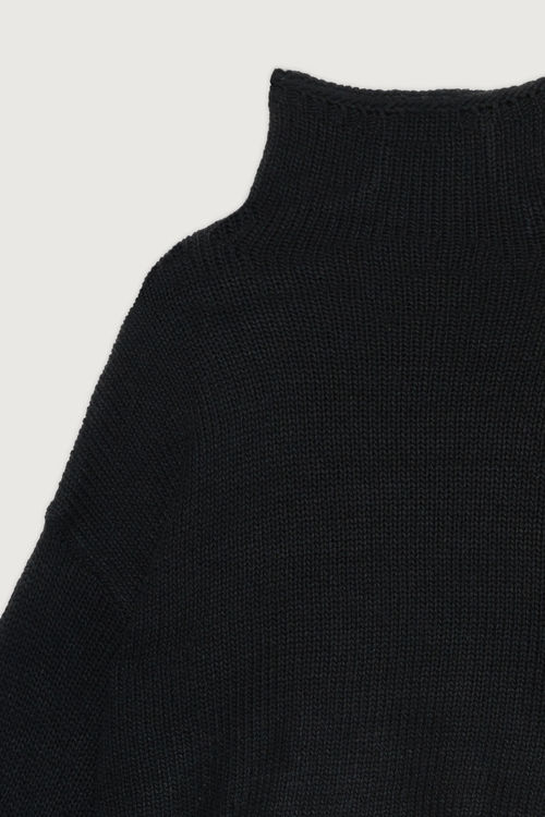 Distressed Turtleneck Sweater | OAK + FORT
