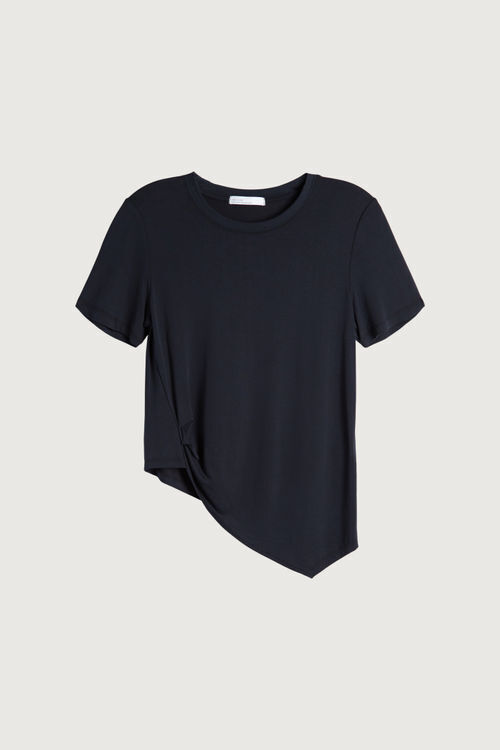 Asymmetric Hem T-Shirt | OAK + FORT