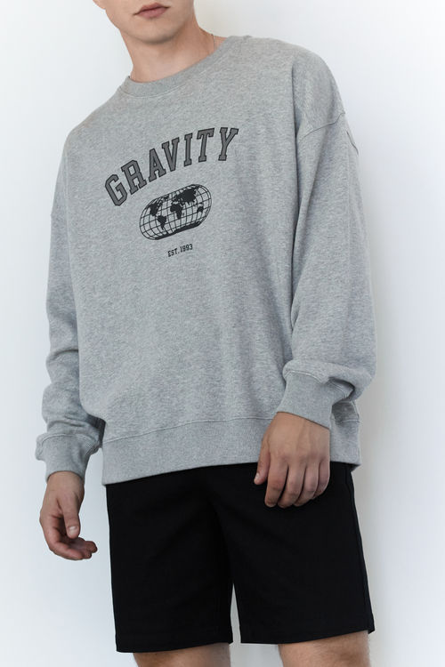 New G-Star Raw Graphic 14 Core Sweatshirt Hoodie Sweater XS Gray
